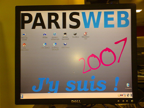 Fond d'écran Paris Web 2007